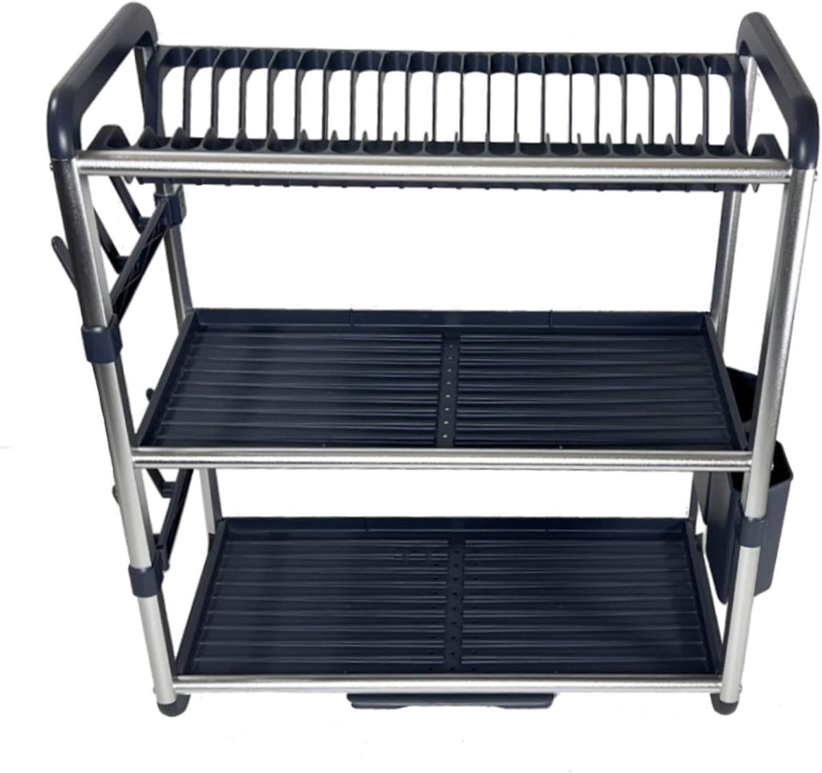 Escurridor de Platos de Aluminio + Soportes ABS