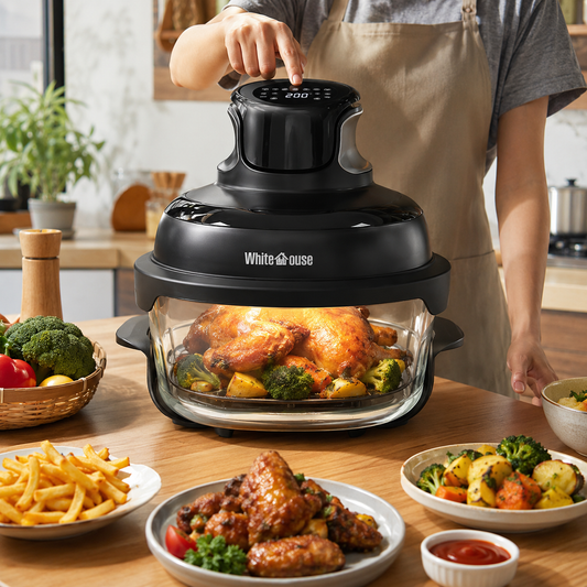 FREIDORA DE AIRE 360 GRADOS - 6LT SUPER SALUDABLE