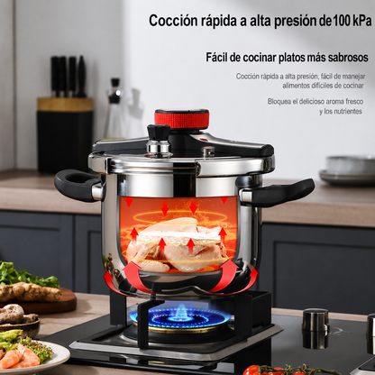 OLLA A PRESION ACERO SUS304 ALTA CALIDAD